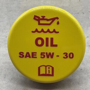 C5 Corvette Yellow Billet Aluminum Engine Oil Cap Trim - Cap Not Included